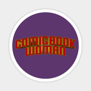 Comic Book Woman Magnet